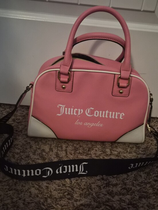 Juicy Couture Handbags - Like New Juicy Couture Pink Bowler Bag